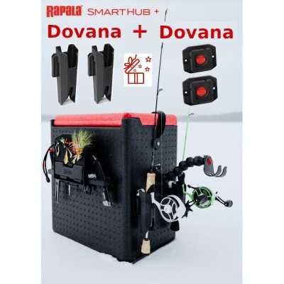 Dėžė Rapala Ice box G2 Smart Hub + Dovana Meškerių laikikliai ir fiksatoriai,