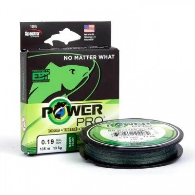 Power Pro 135m Moss Green 4 strands Power Pro - 1