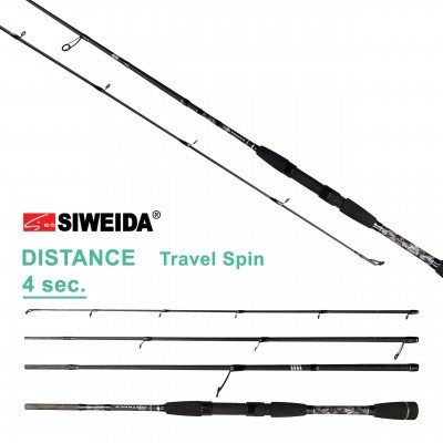 Spiningas Siweida Distance travel 2,65m 5-25g (65cm transportavimas)