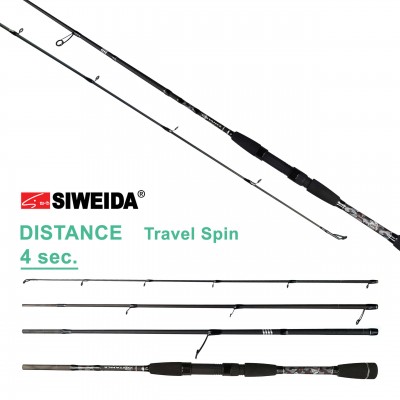 Spinning rod Siweida Distance travel 2,65m 5-25g (65cm transport)