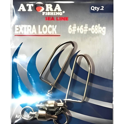 Atora segtukai su suktukais jūrai Nr6 68kg 2vnt 50-0088