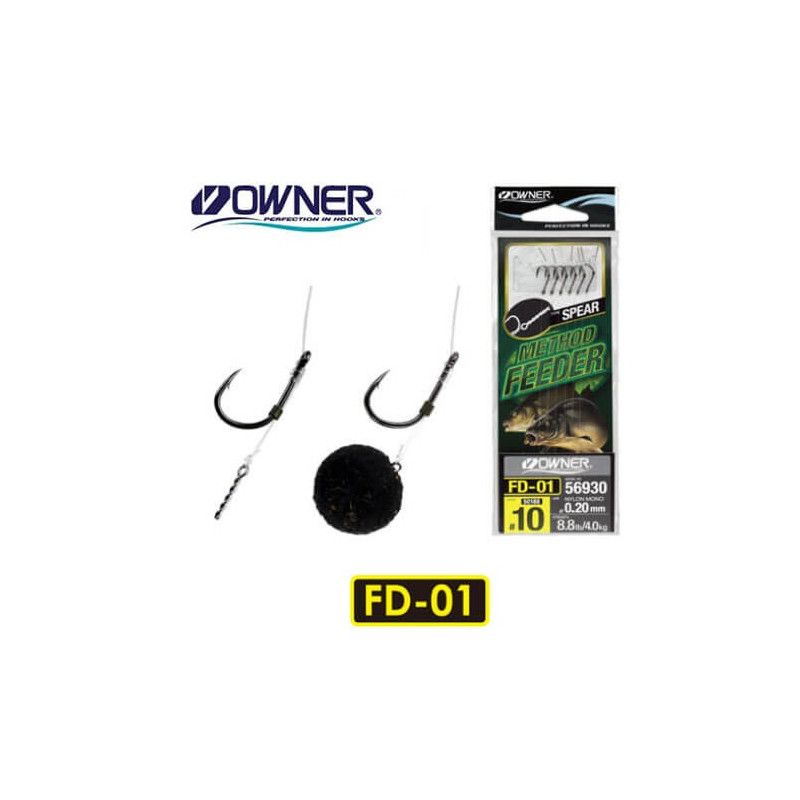 Owner kabliukas su pavadėliu Method FD-01 56930 Nr.10 (0.22mm) Owner - 1