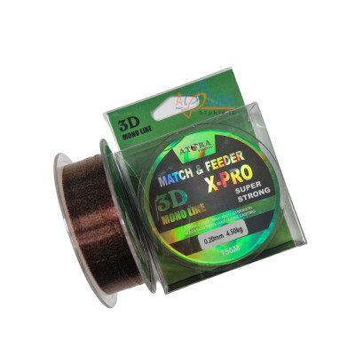 Atora Match & Feeder 3D X-Pro mono line 150m.