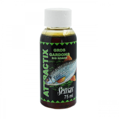 Sensas Attractix Gros Gardons Big Roach, 75 мл