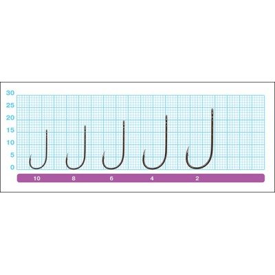 Крючки Owner S-59 с одинарным хвостовиком и большим ушком Owner - 2