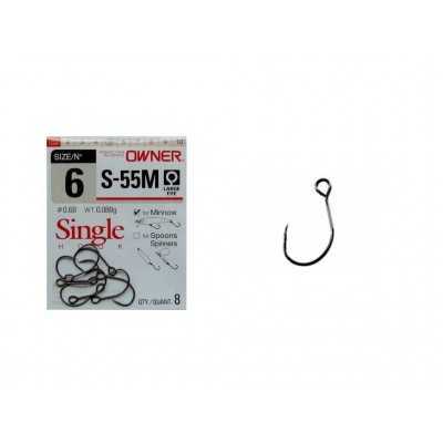 Owner S-55 single-point hooks with vertical loop