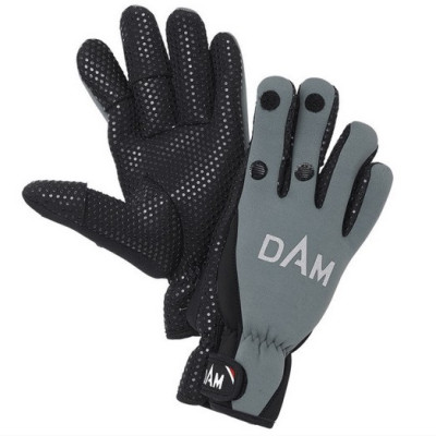 Pirštinės DAM Neoprene Fighter Glove Black/Grey