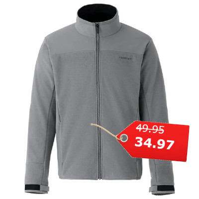 Shimano Wear Windstop-Fleece Jacket Grey