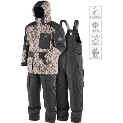Winter suit Norfin Tornado Pro Desert + Gift