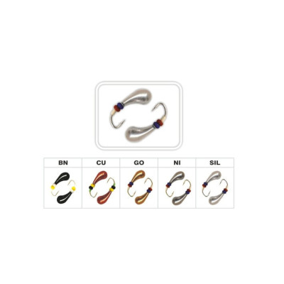 Oat CLOVE with hole 3,5mm, 0,9 g, Gold