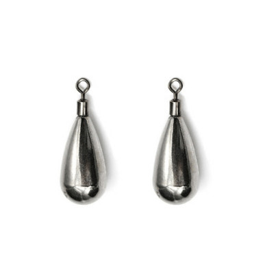 Tungsten drop weights with spinner