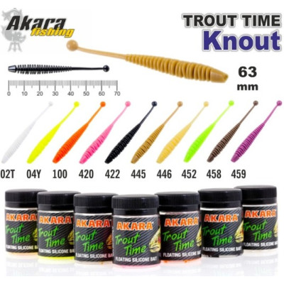Akara Forele Time Knout 2,5" 10gab