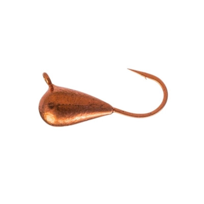 Auzu pārslu piliens ar cilpu 4mm 0,95g vara