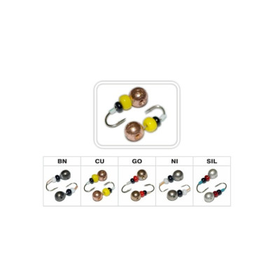 Avižėlė apvali 3.5mm 0.53g auksinė Akara - 1