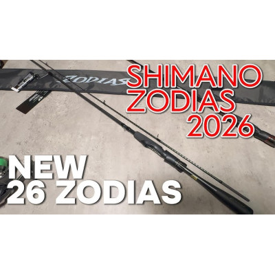 Shimano 26 Zodias 1,93m 6'4" 2-7g 2pc 264UL2