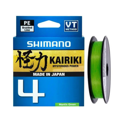 Shimano Kairiki 4 150 м светло-зеленый