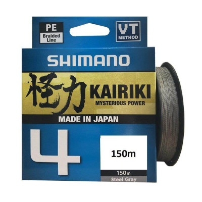 Shimano Kairiki 4 150m Pilkas