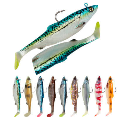 SAVAGE GEAR 4D Hearing Big Shad 25cm 300g 1+2gab