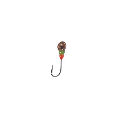Snapper hook Nr8 copper with phosphors