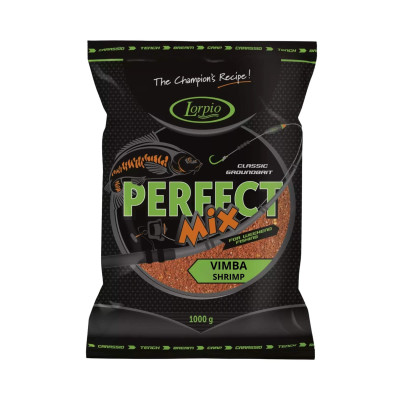 Приманка Lorpio Perfect MIX Vimba Shrimp - Креветка Жиобри красная, 1кг