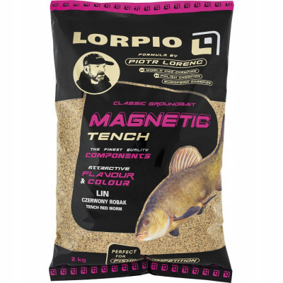 Приманка Lorpio Magnetic TENCH RED WORM 2кг