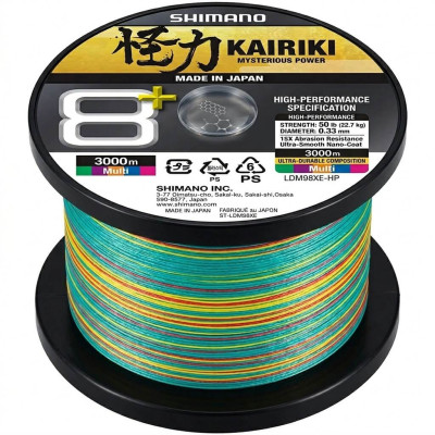 Shimano Kairiki 8+, 1m. measured