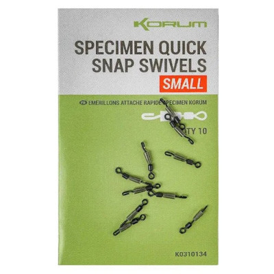 Korum Быстроразъемный соединитель для образцов Snap Swivels SMALL