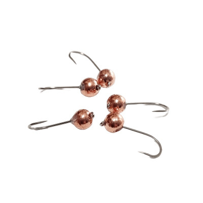 Вольфрамовый овёс для крючка Sheepshead No 16 0,2 г 3 мм медь 5 шт.