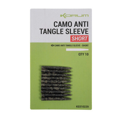 Korum CAMO ANTI TANGLE SLEEVE - SHORT