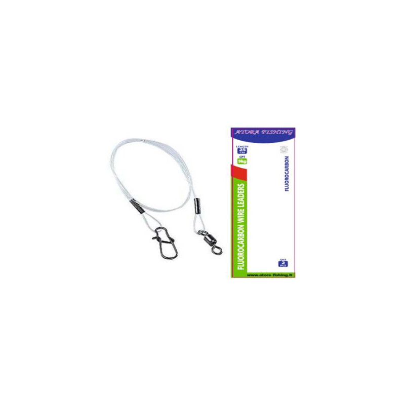 Pavada Atora fluorocarbon 30cm, 15kg 0.45mm Atora - 1