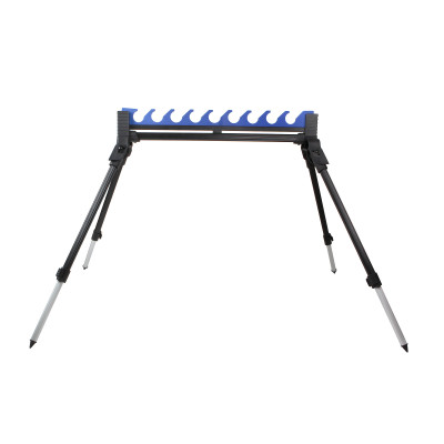 NEVIS fishing rod stand with 4 telescopic legs, 60 cm