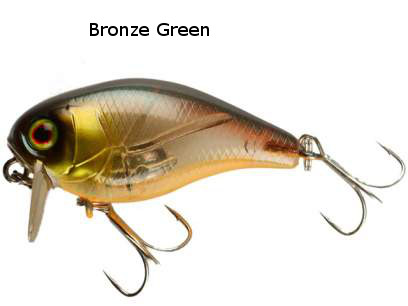 Jackall Chubby SSR Bronze Green spalva